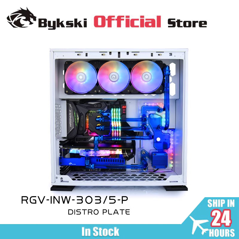BYKSKI Acrylic Board Water Cha – обзор и цена Distro Plate Ddc Pump Combo