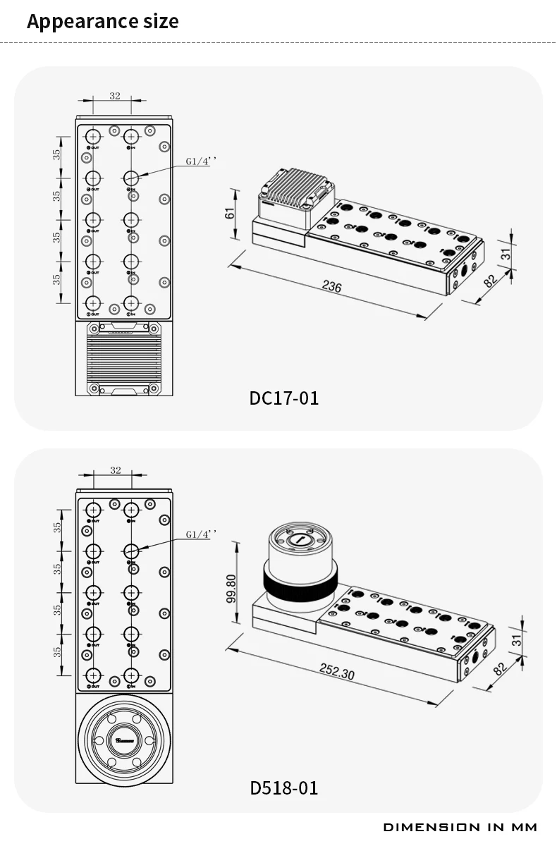 Пластина/доска Barrow из нержа – обзор и цена Integrated Pump Reservoir Distro Plate