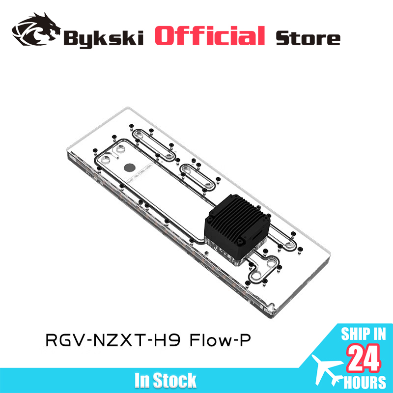 Bykski RGV-NZXT-H9 FIow-P акри – обзор и цена Distro Plate Ddc Pump Combo