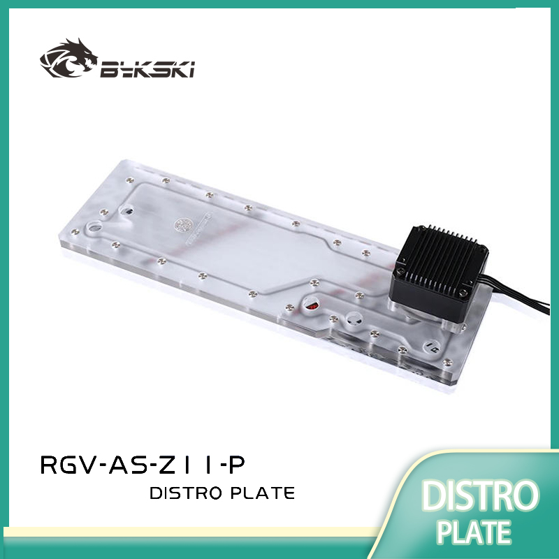 BYKSKI RGV-AS-Z11-P акриловый  – обзор и цена Distro Plate Ddc Pump Combo