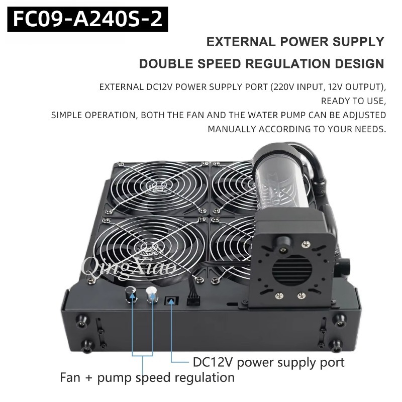 Комплект внешнего охлаждения F – обзор и цена External Radiator Water Cooling Kit